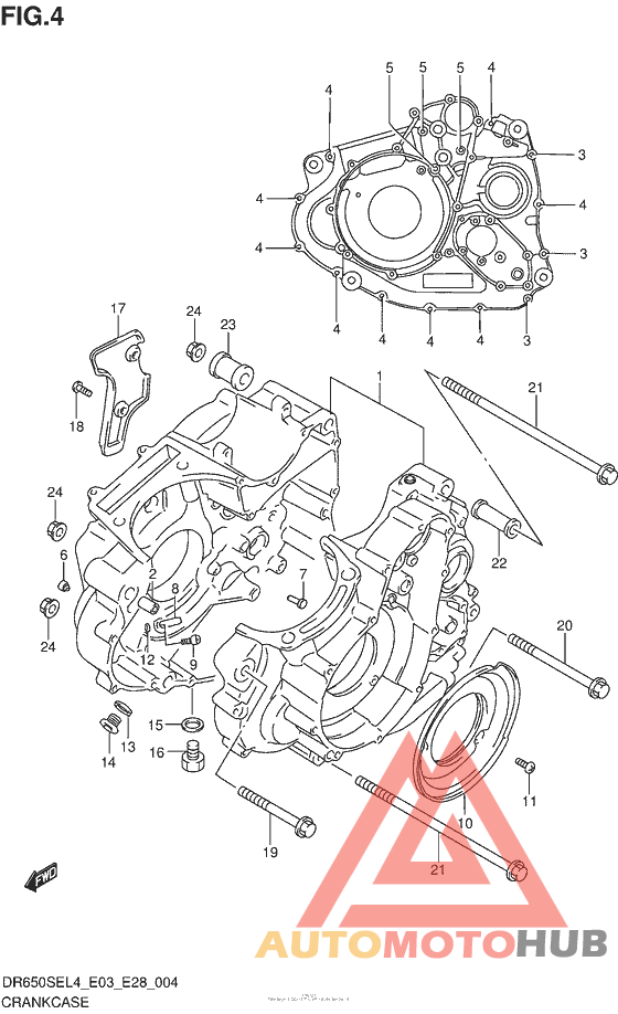 Картер двигателя