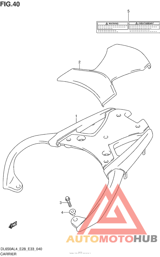 Carrier (Dl650Al4 E28)