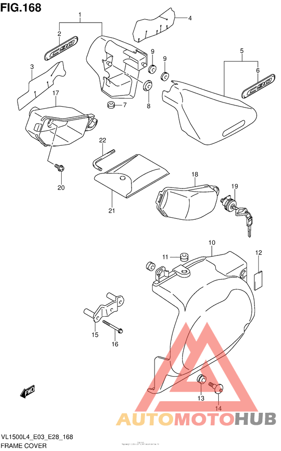 Frame Cover (Vl1500L4 E33)