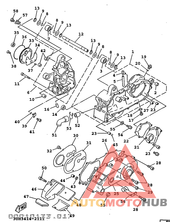 Картер двигателя