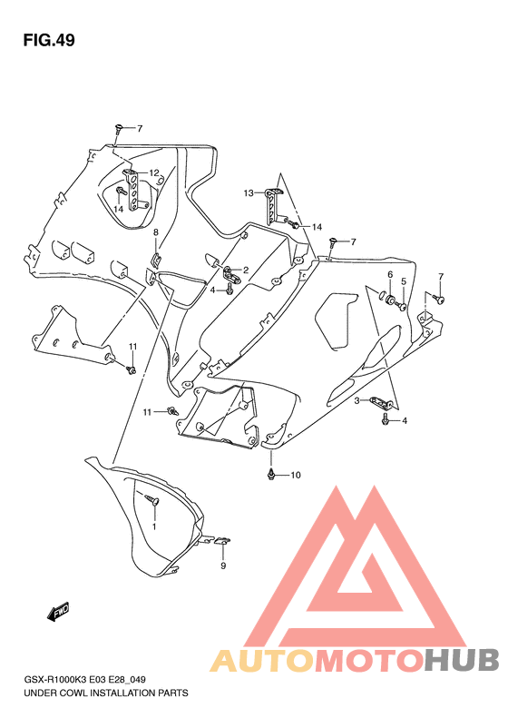 Installation parts