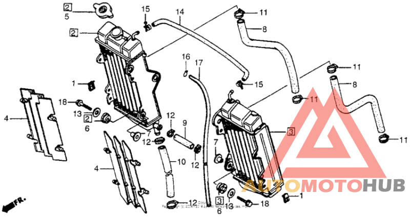 Radiator 88