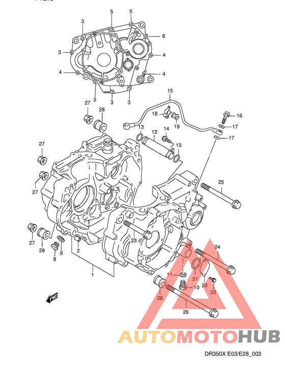 Картер двигателя