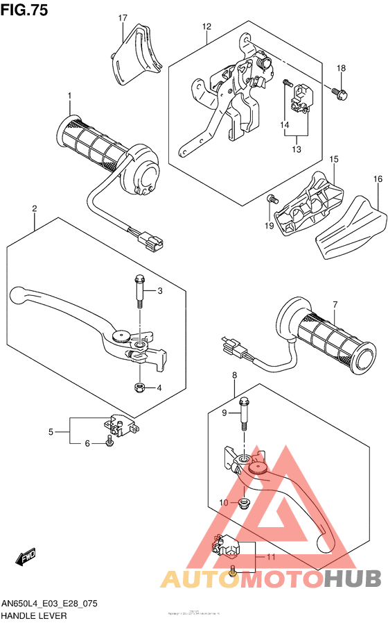 Handle Lever (An650Zl4 E28)