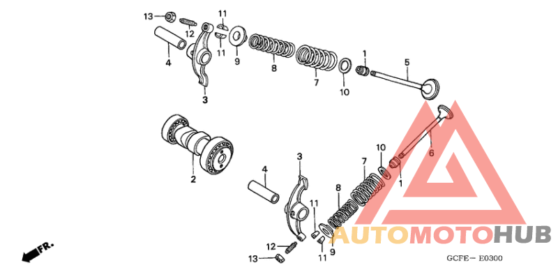 Распред вал/клапана