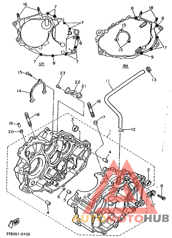 Картер двигателя