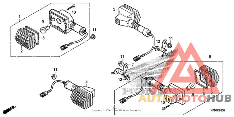 Задний фонарь