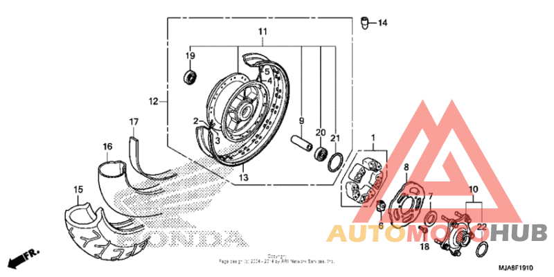Rear wheel (1)