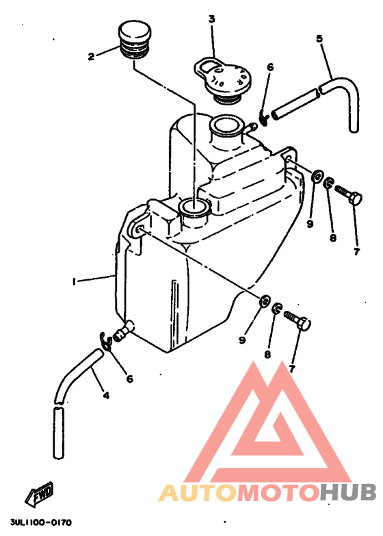 Бак масляный