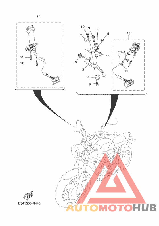 Handle switch & lever