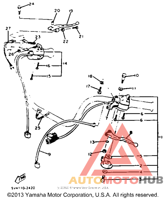Handle switch-lever