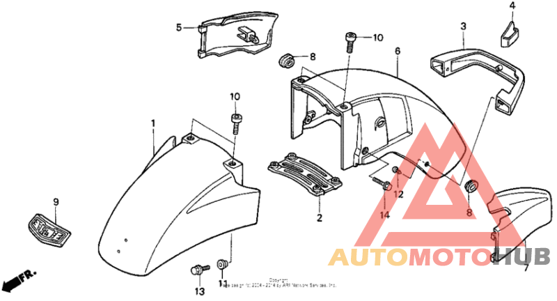 Переднее крыло