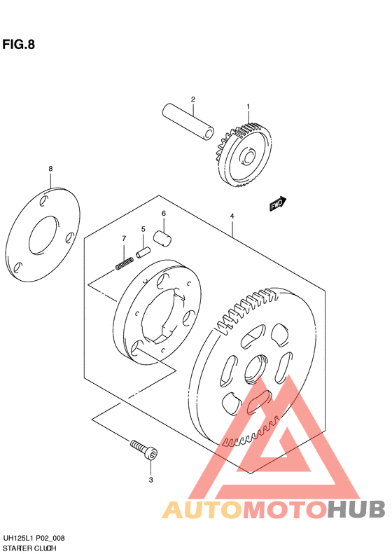 Муфта стартера