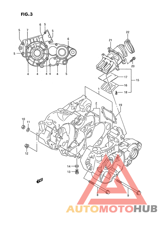 Картер двигателя