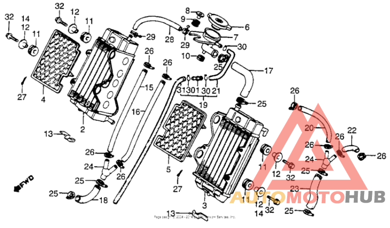 Radiator 82
