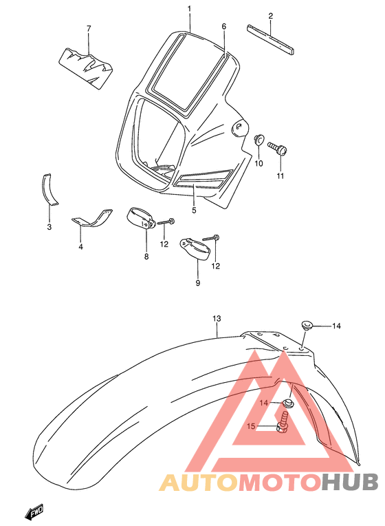 Фара головного света