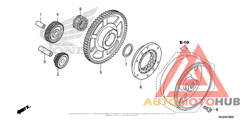 Муфта стартера