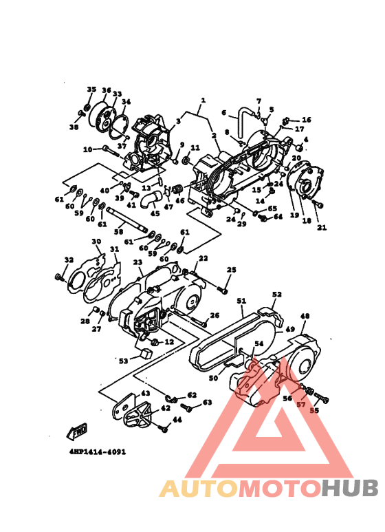 Картер двигателя
