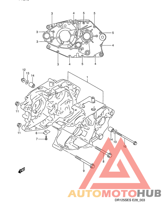 Картер двигателя