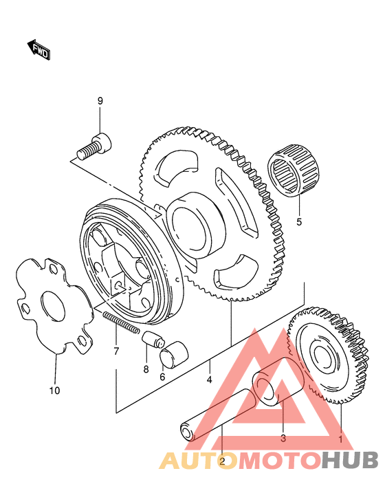 Муфта стартера