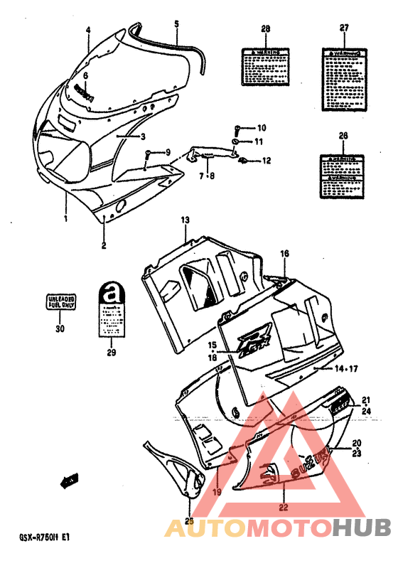 Cowling body
