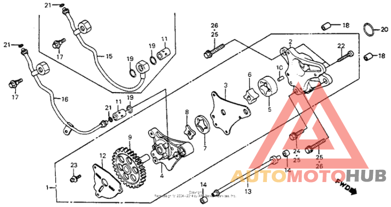 Oil pump 84