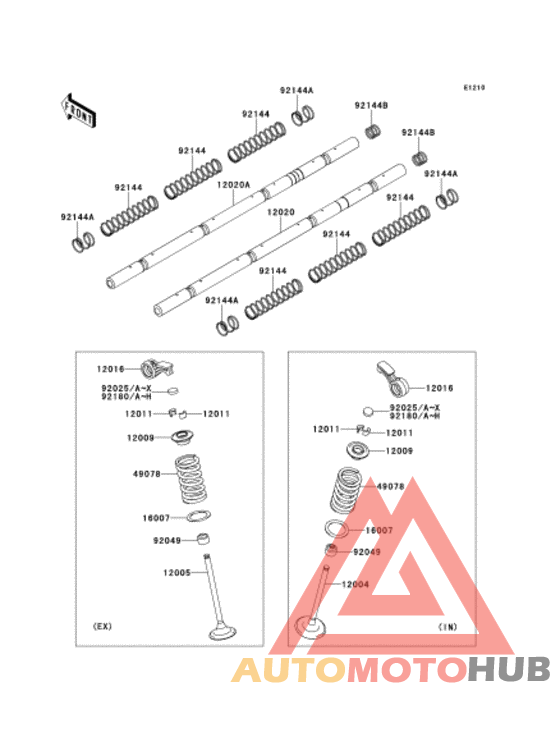 Rocker arms/valves