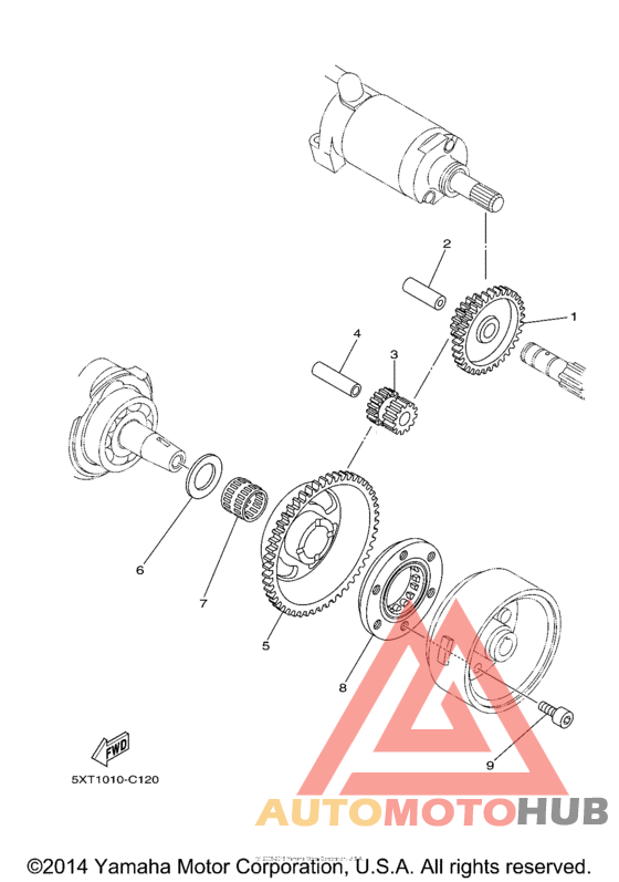 Муфта стартера