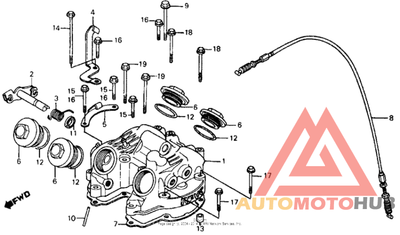 Cylinder head cover 83-84