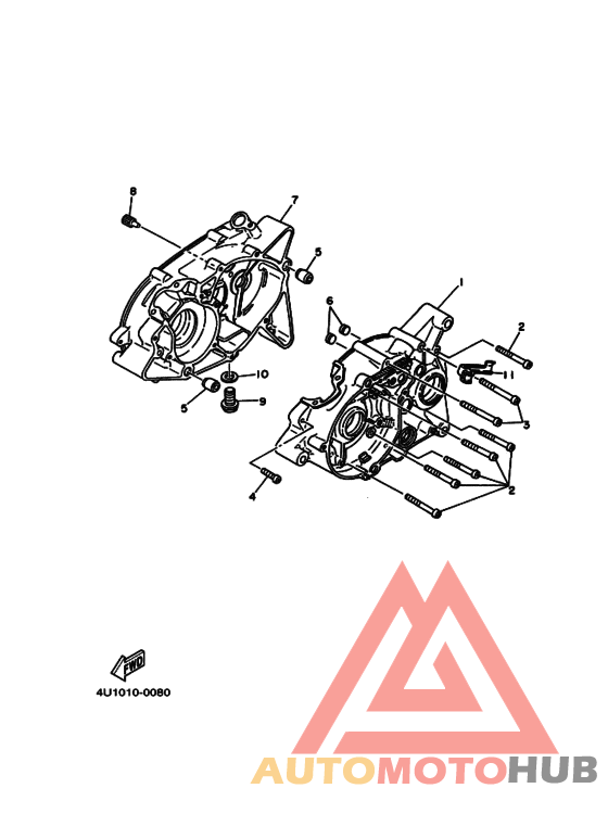 Картер двигателя