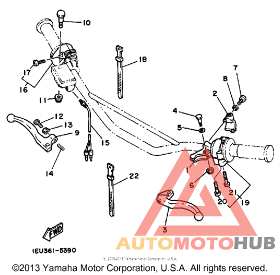 Handle switch - lever