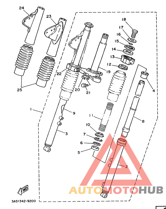 Передняя вилка