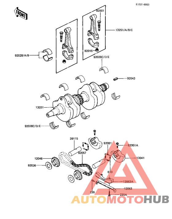 Crankshaft/balancer