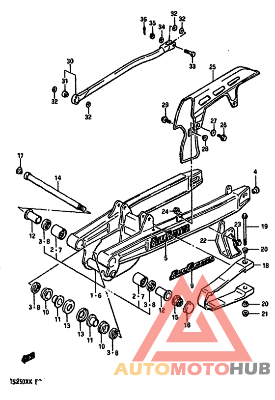 Маятник задний