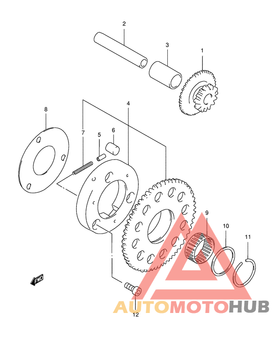 Муфта стартера