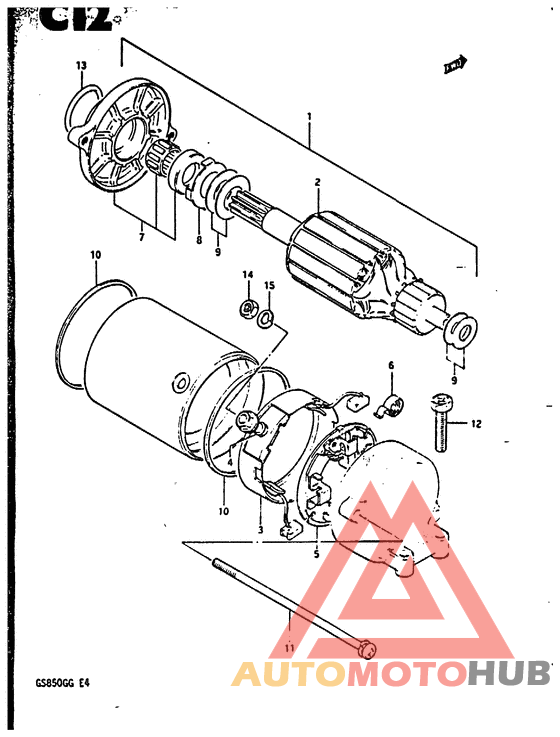 Стартерный мотор