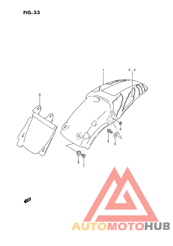 Заднее крыло