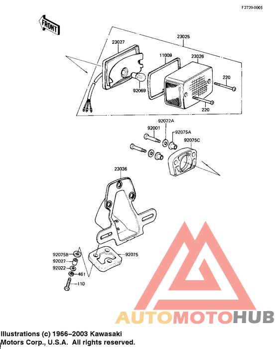 Taillight unit ass`y