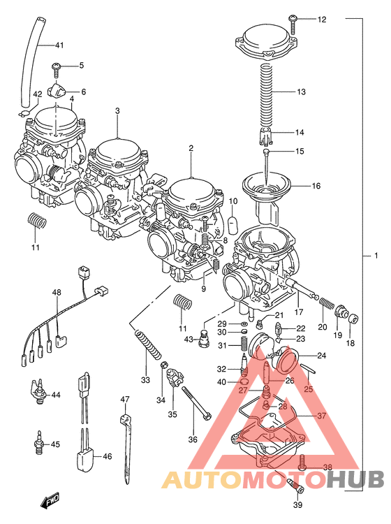 Carburetor assy