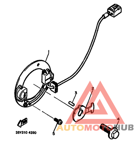 Pick up coil. governor