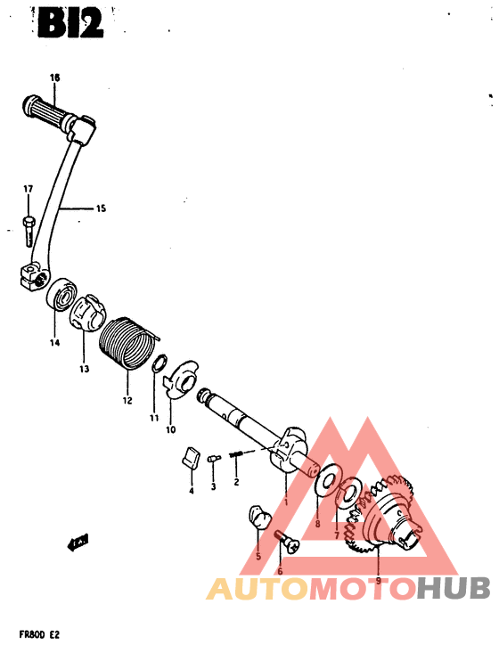 Ножной стартер
