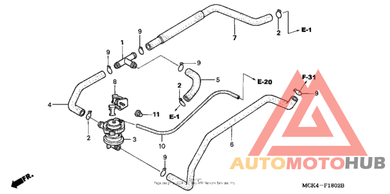 Air injection control + valve