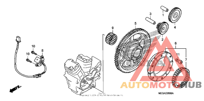 Муфта стартера