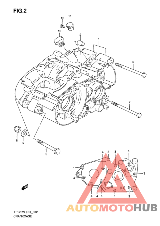Картер двигателя