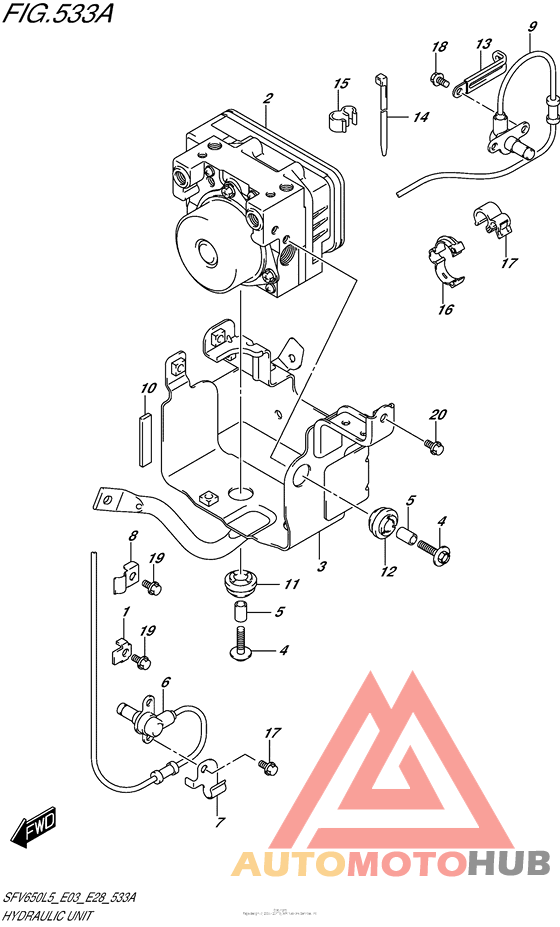 Hydraulic Unit (Sfv650Al5 E28)
