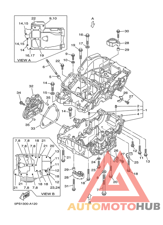Картер двигателя
