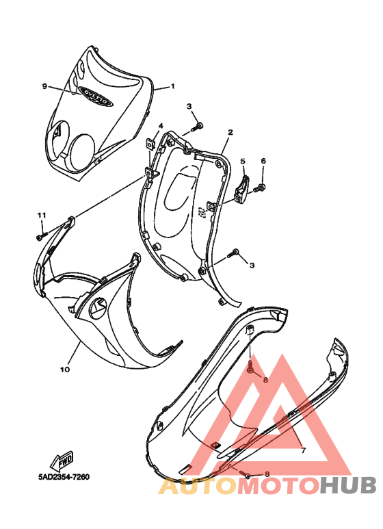 Щиток облицовочный