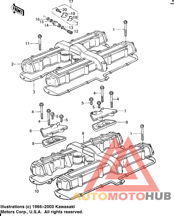 Cylinder head covers