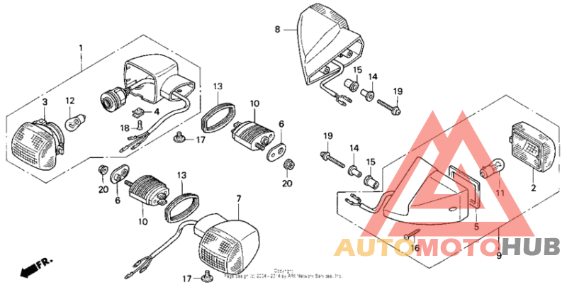 F3 turn signal 95-96