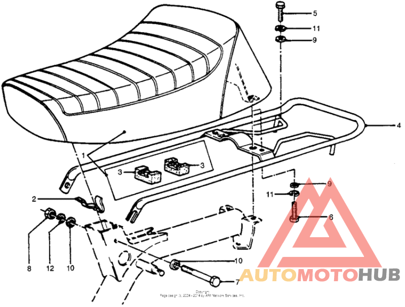 Seat + rear bumper